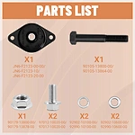 Golf cart rear arm Bushing mount